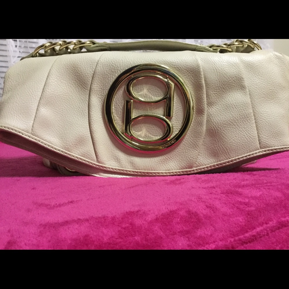 bebe Beige Shoulder Bag